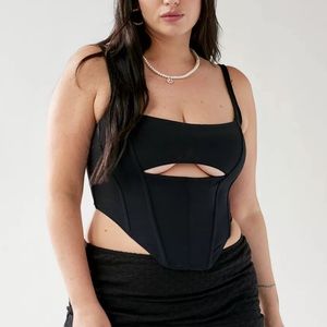 Urban Outfitters Black Out From Under Corset